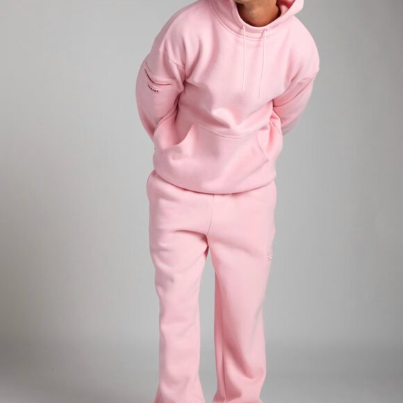 Comfrt Airplane Mode Travel Hoodie - Size Small - Color Petal - NEW - Picture 2 of 12
